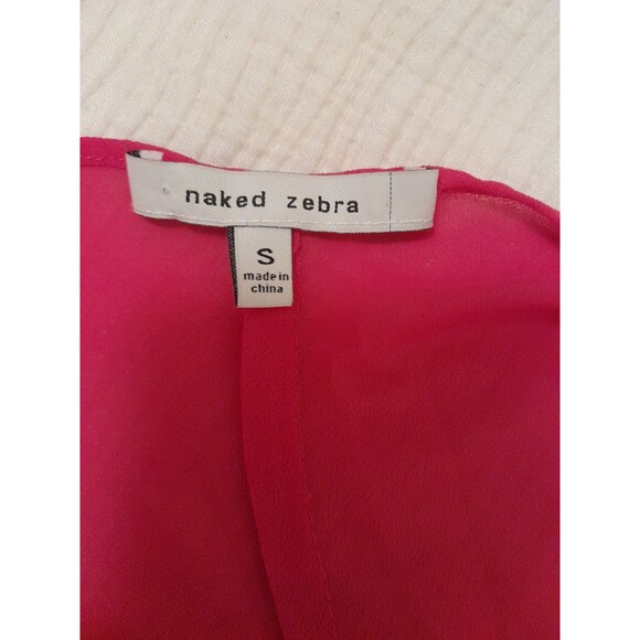 Naked Zebra Tank Top size small - Picture 9 of 10